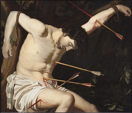 The martyrdom of Saint Sebastian, 1623, Gerrit van Honthorst