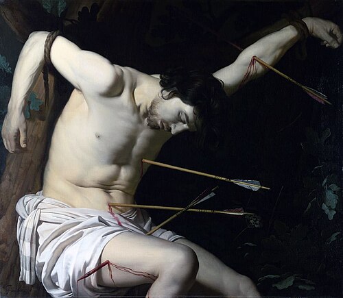 Saint Sebastian, 1623, Gerrit van Honthorst