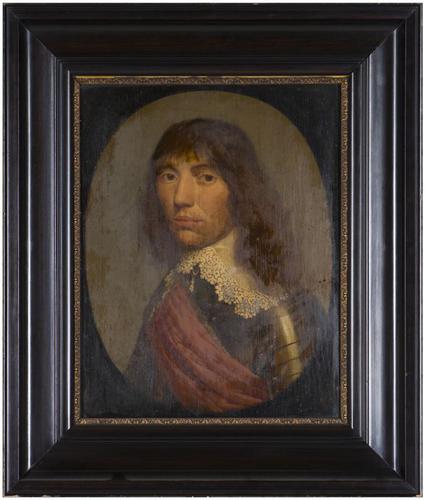 Portret van een onbekende man uit het geslacht Burmania (?), 1637, Gerrit van Honthorst