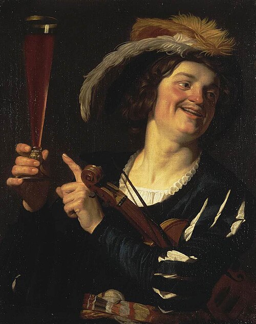 Convival Fellow, 1624, Gerrit van Honthorst
