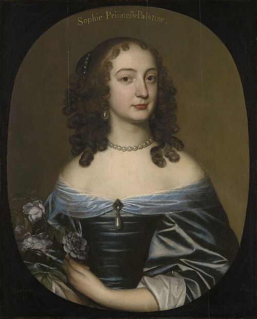 Princess Sophia, later Duchess of Brunswick-Lüneburg, Electress of Hanover (1630-1714), 1648, Gerrit van Honthorst