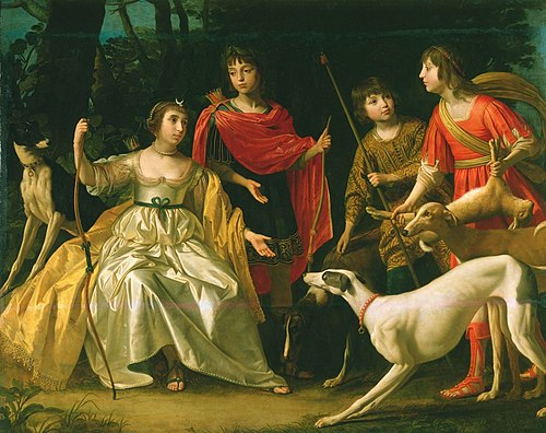 The Four eldest Children of the King and Queen of Bohemia, 1631, Gerrit van Honthorst
