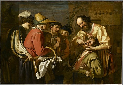 L'Arracheur de dents, 1627, Gerrit van Honthorst