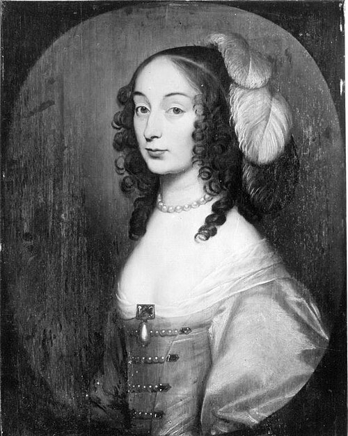 Bildnis der Louise Hollandine, Prinzessin von der Pfalz, 1643, Gerrit van Honthorst