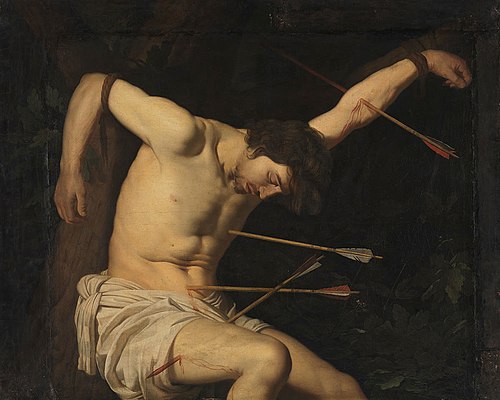 Hl. Sebastian (Replik), 1628, Gerrit van Honthorst