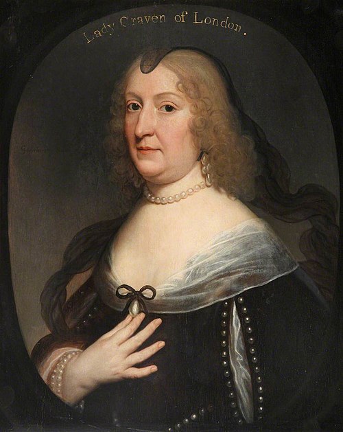 Portrait of Amalie Elisabeth von Hanau-Münzenberg (1602–1651), 1640, Gerrit van Honthorst