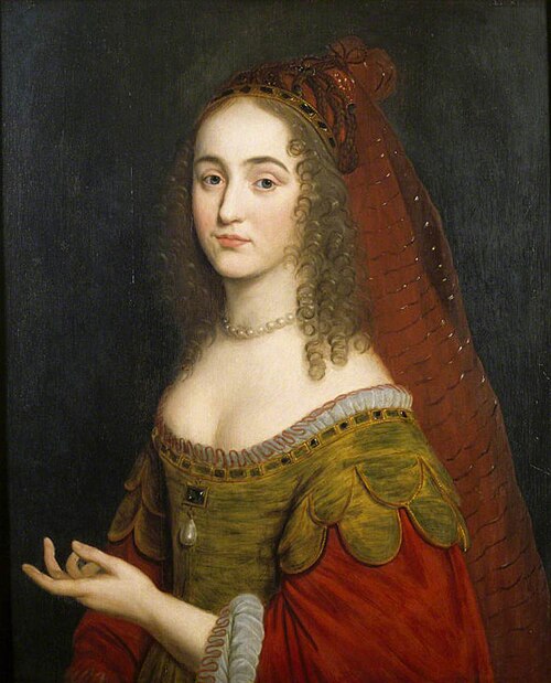 Princess Henrietta Maria, Princess Palatine, Princess of Siebenbürgen, Transylvania (1626-1651), 1645, Gerrit van Honthorst