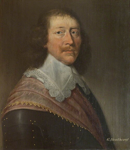 An Unknown Officer, 1638, Gerrit van Honthorst