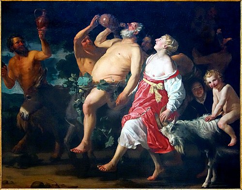 Le Triomphe de Silène, 1626, Gerrit van Honthorst