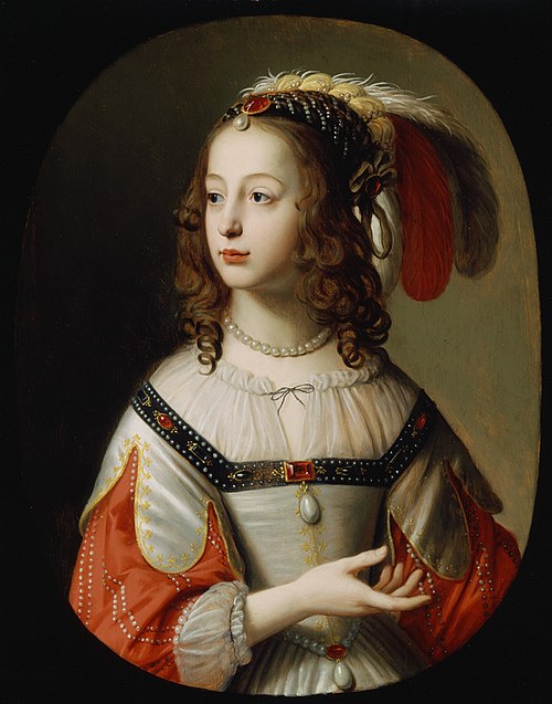 Portrait of Sophia, Princess Palatine, 1641, 1641, Gerrit van Honthorst