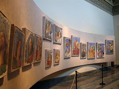 Anges musiciens, 1472, Melozzo de Forlì