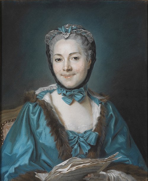 Bildnis der Marguerite Le Comte, 1752, Maurice Quentin de La Tour