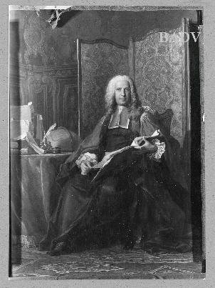 Bildnis eines sitzenden Abbé, 1729, Maurice Quentin de La Tour
