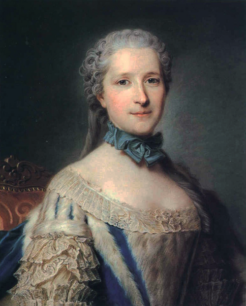 Portrait de la Maréchale de Belle-Isle, 1800, Maurice Quentin de La Tour