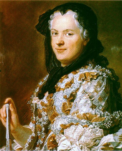 Portrait de Marie Leczinska, reine de France (1703-1768), 1747, Maurice-Quentin de La Tour