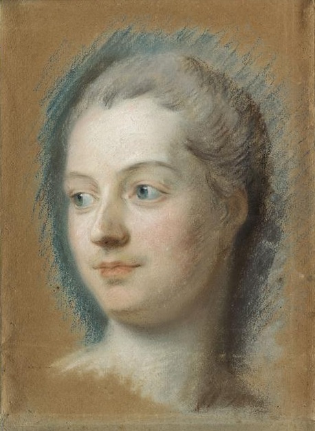 Portrait de la marquise de Pompadour, 1752, Maurice-Quentin de La Tour