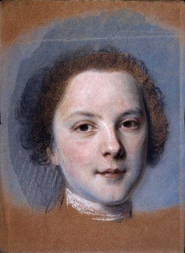 Louis-Joseph-Xavier de France, duc de Bourgogne - Tête d'enfant, 1761, Maurice Quentin de La Tour