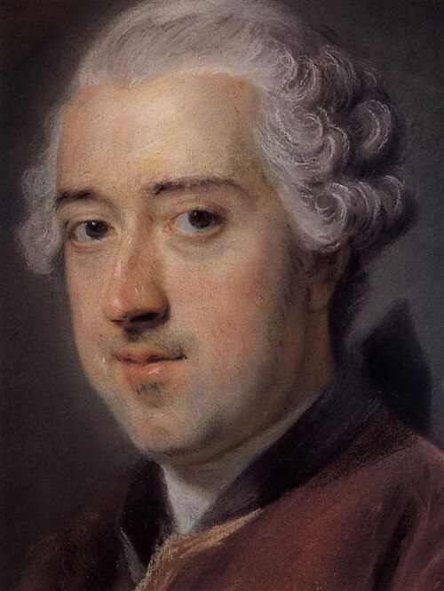 Prince Clément-Wenceslas de Saxe, 1763, Maurice-Quentin de La Tour