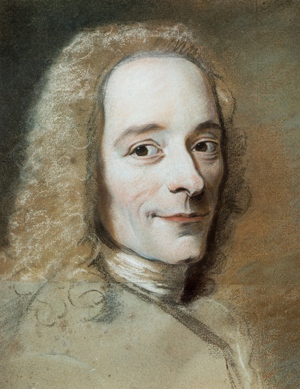 Voltaire, 1735, Maurice-Quentin de La Tour