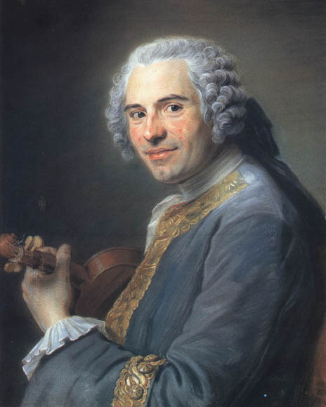 Jean-Joseph Cassanéa de Mondonville (1711–1772), violoniste et compositeur français, , Maurice-Quentin de La Tour