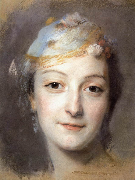 Marie Fel (1713-1794), 1757, Maurice-Quentin de La Tour