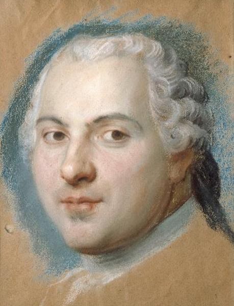 Louis de France, dauphin (1729–1765), 1761, Maurice-Quentin de La Tour