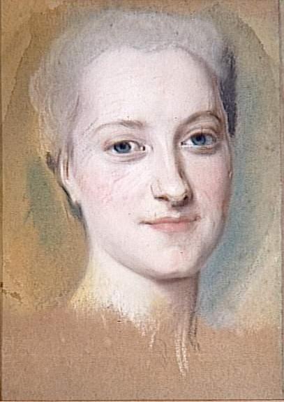 Princesse Marie-Christine de Saxe (1735–1782), , Maurice-Quentin de La Tour