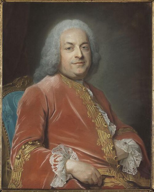 Antoine-Gaspard Grimod de La Reynière (1690–1756), ferme générale, 1751, Maurice-Quentin de La Tour