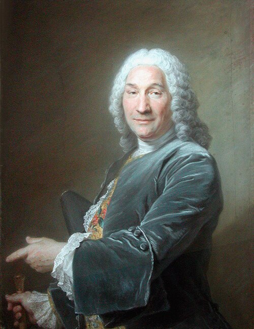 Portrait of René Frémin, , Maurice Quentin de La Tour