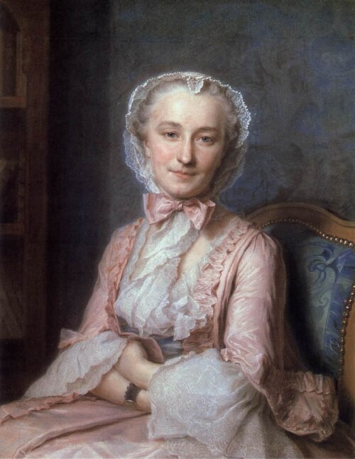 Portrait de Mademoiselle Sallé, , Maurice-Quentin de La Tour