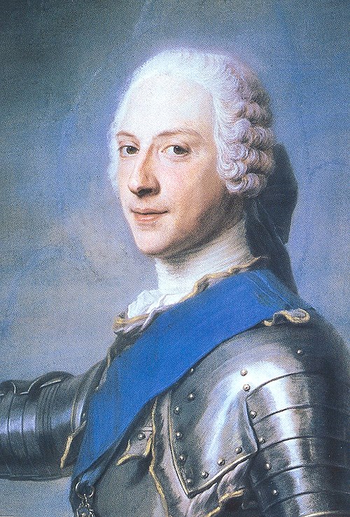 Prince Henry Benedict Clement Stuart, 1725 - 1807. Cardinal York, 1746, Maurice Quentin de La Tour