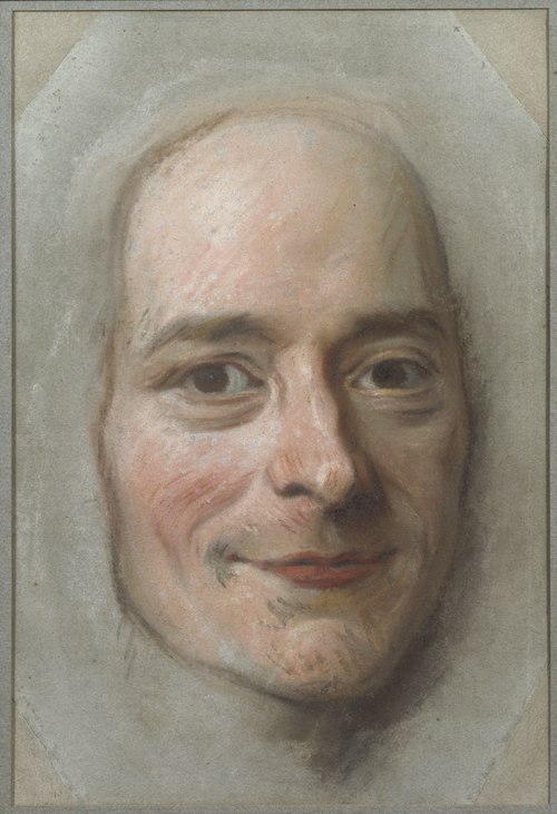 Portrait of Voltaire, 1735, Maurice Quentin de La Tour