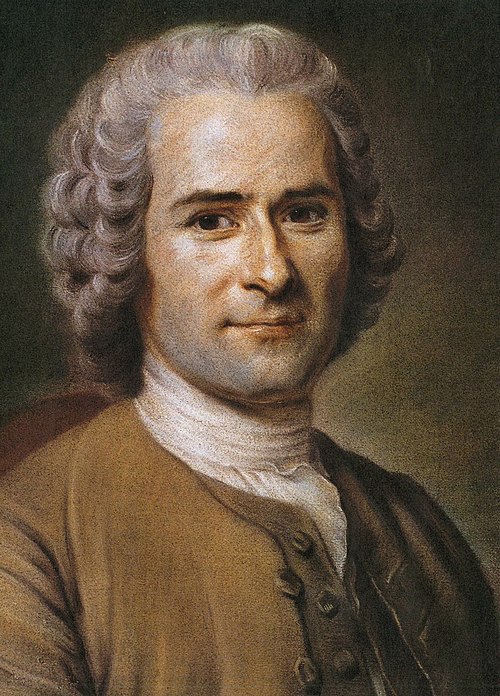 Portrait de Jean-Jacques Rousseau, 1775, Maurice-Quentin de La Tour