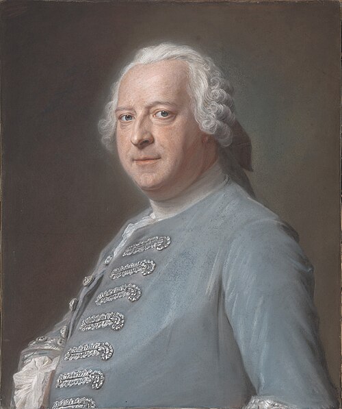 Jean Charles Garnier d'Isle (1697–1755), 1750, Maurice Quentin de La Tour