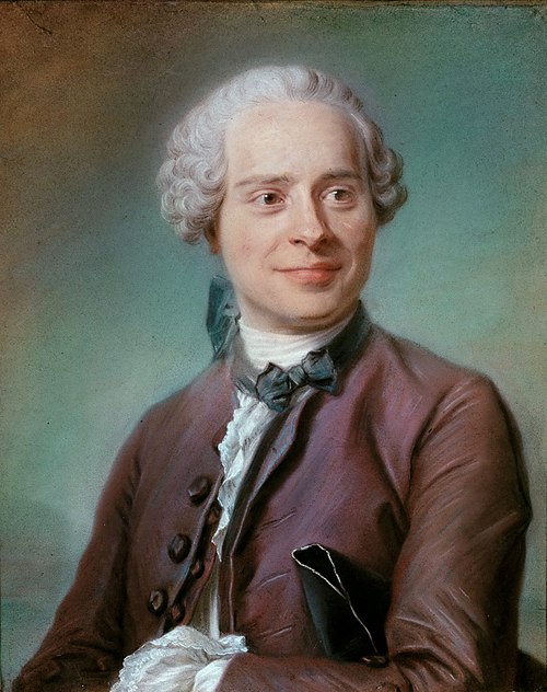 Jean Le Rond d'Alembert, 1753, Maurice Quentin de La Tour