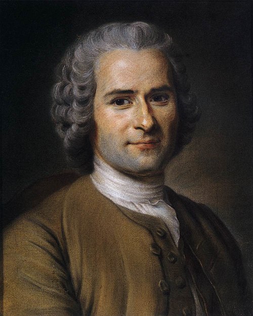 portrait de Jean-Jacques Rousseau, 1763, Maurice-Quentin de La Tour