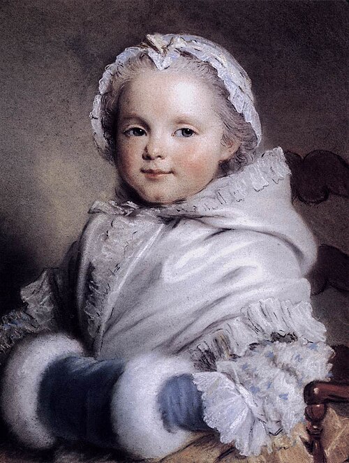Portrait of Nicole Ricard, 1750, Maurice Quentin de La Tour