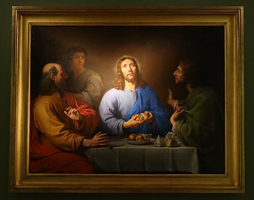 Les pèlerins d'Emmaüs, 1656, Philippe de Champaigne