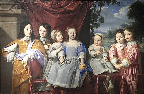 Les Enfants Habert de Montmor, 1649, Philippe de Champaigne