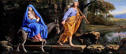 La fuite en Égypte, 1655, Philippe de Champaigne
