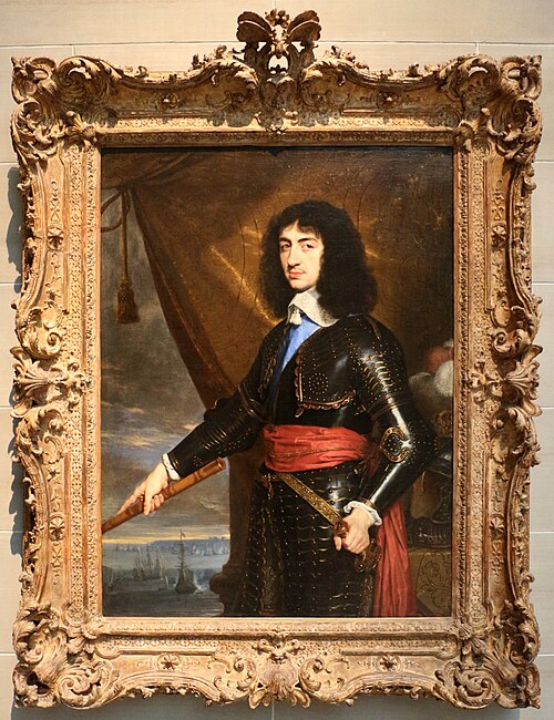 ritratto di carlo II d'inghilterra, , Philippe de Champaigne