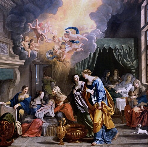 Nativité de la Vierge, 1637, Philippe de Champaigne