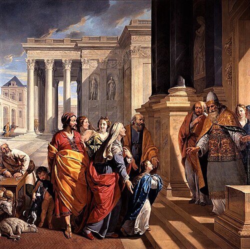 Présentation de la Vierge au Temple, 1638, Philippe de Champaigne