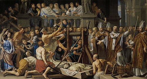 L'Invention des reliques de saint Gervais et saint Protais, 1650, Philippe de Champaigne