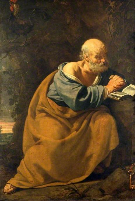 The Penitence of Saint Peter, , Philippe de Champaigne