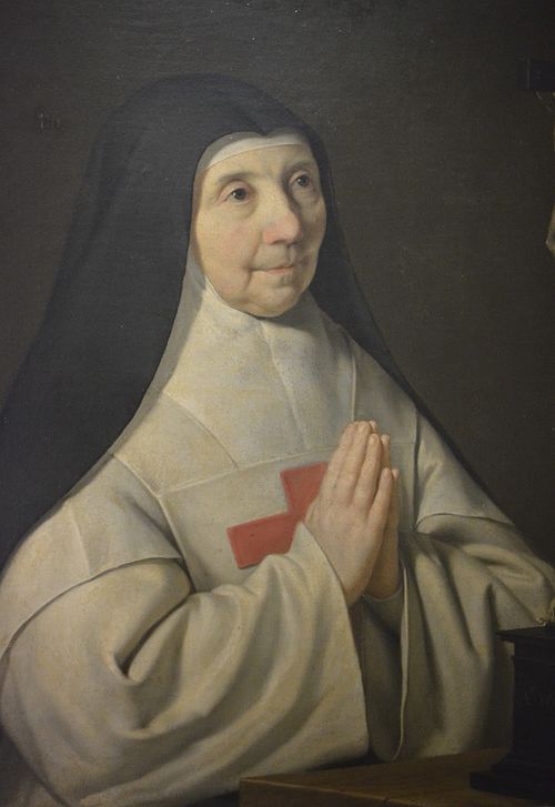 La Mère Agnès de Saint-Paul en prières, 1662, Philippe de Champaigne