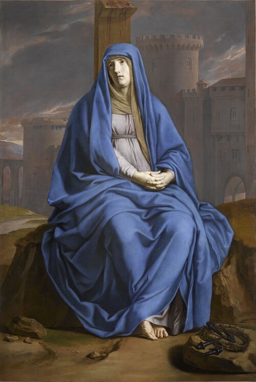 La Vierge de douleurs, , Philippe de Champaigne