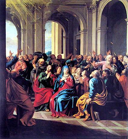 La Pentecôte, 1635, Philippe de Champaigne