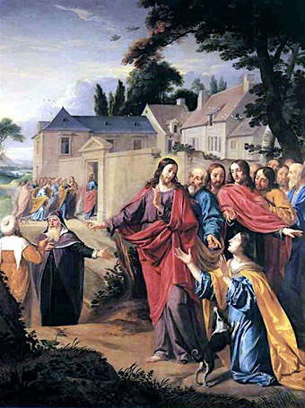 Le Christ et la Cananéenne, 1635, Philippe de Champaigne