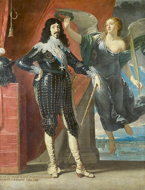 Louis XIII couronné par la Victoire, 1635, Philippe de Champaigne